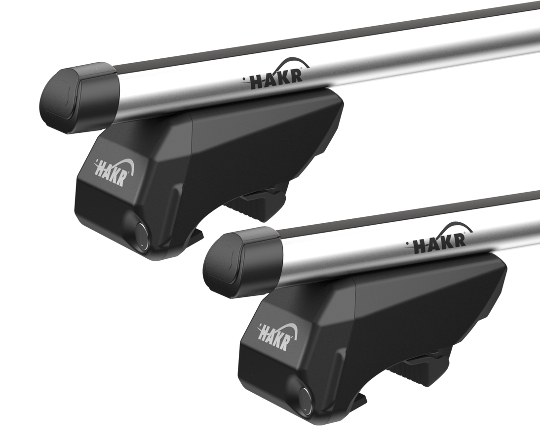Priečniky Hakr Hyundai ix35 2010-2015 integrované pozdĺžniky, alu silver