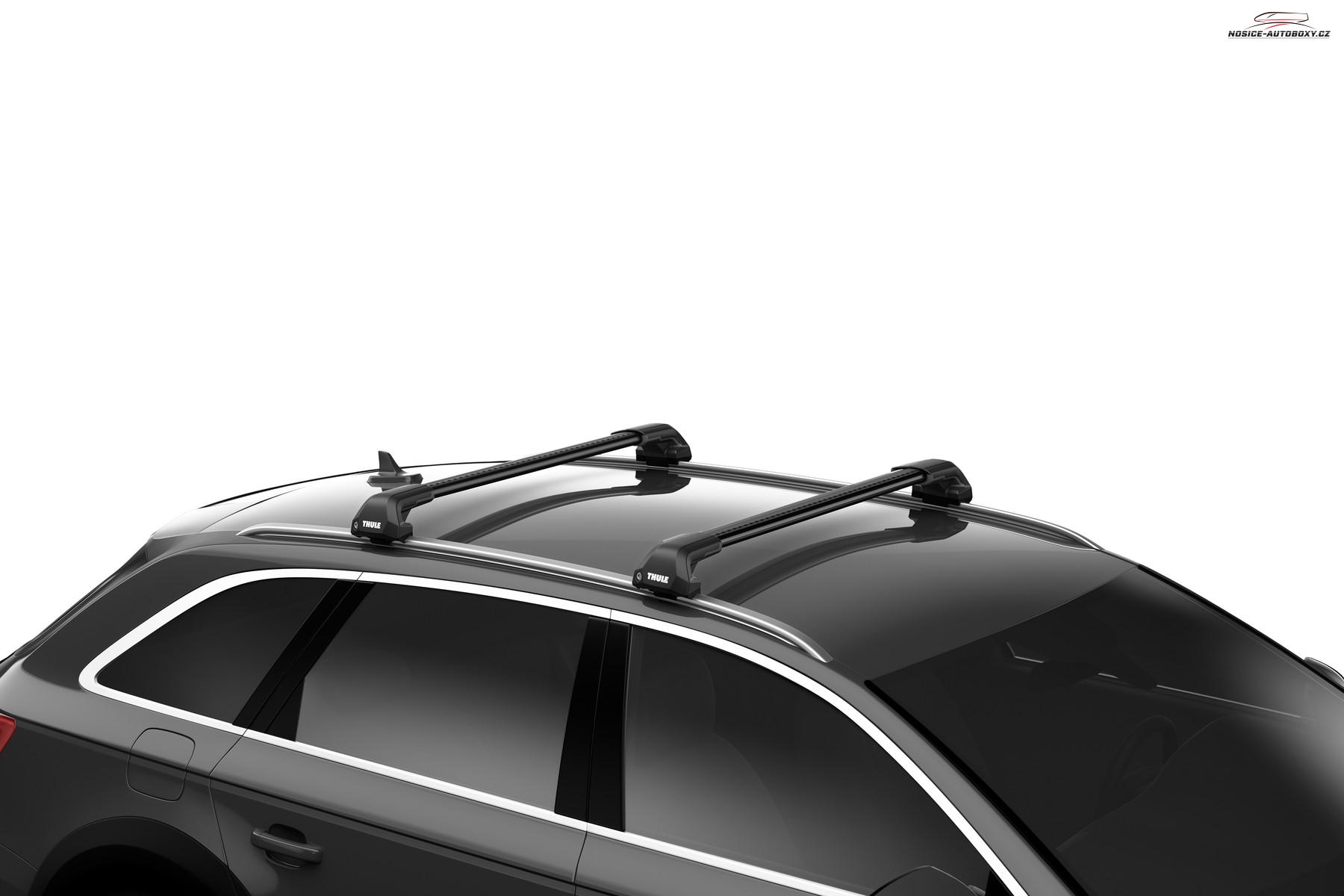Příčníky Thule BMW X5 G05 2019-2025 integrované podélníky, Edge WingBar černé
