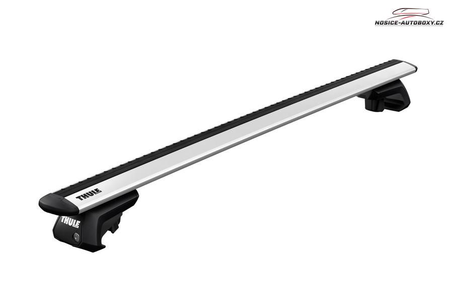 Příčníky Thule Mercedes Benz EQB 2022-2023 s podélníky, Wingbar Evo silver