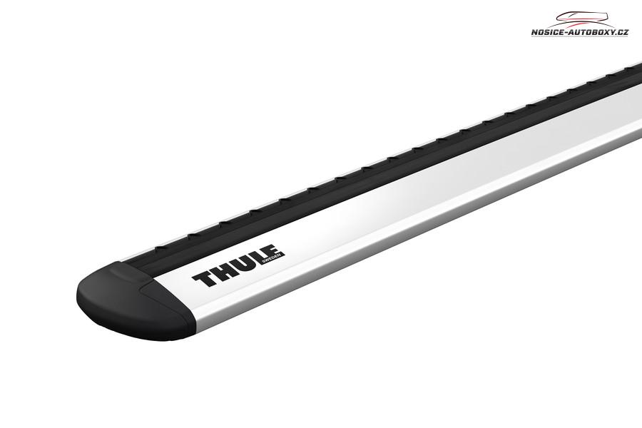 Příčníky Thule Mercedes Benz EQB 2022-2023 s podélníky, Wingbar Evo silver