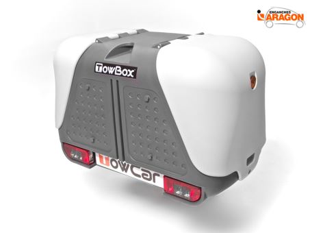 Prepravný box na ťažné zariadenie Aragon TowBox V2 šedý