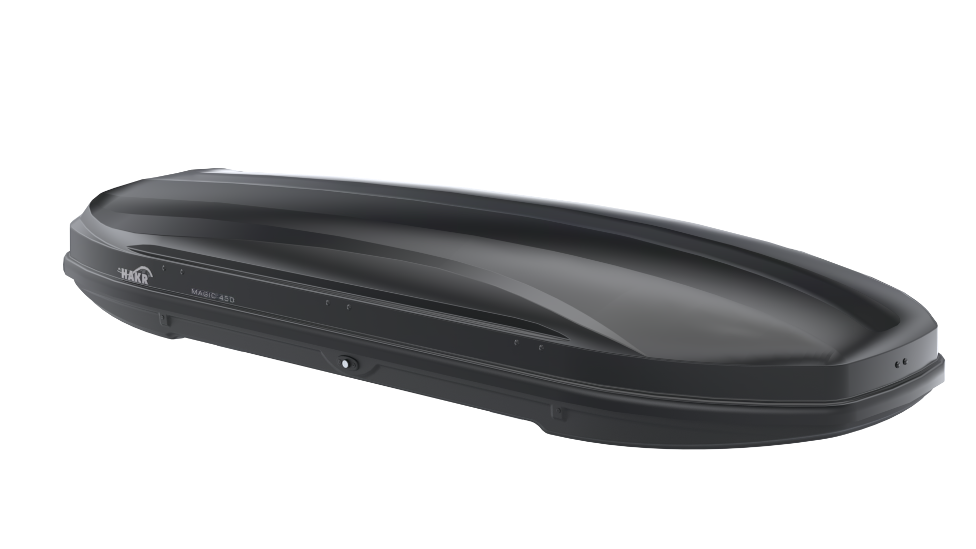 Strešný box HAKR Magic line 450 čierný lesklý