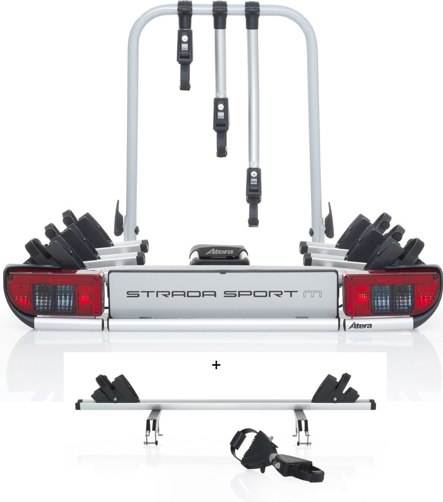 Nosič 4 bicyklov na ťažné Atera STRADA 3+1 M Sport