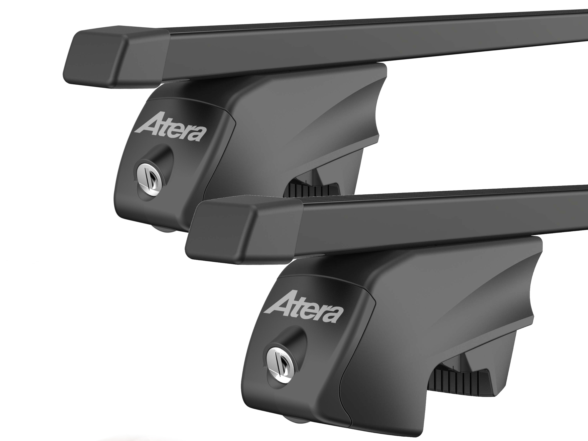 Strešný nosič Atera Seat Alhambra II 2010-2022 s pozdĺžnikmi, ocelové tyče