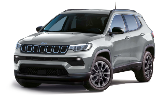 Příčníky Thule Jeep Compass 2017-2022 integrované podélníky, SquareBar Evo