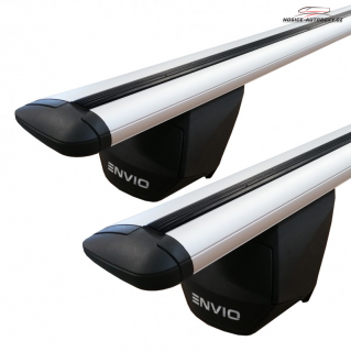 Příčníky Envio Suzuki Vitara 2015-2022 integrované podélníky, stříbrné tyče