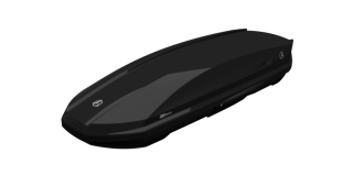 Strešný box Northline EVOspace black glossy